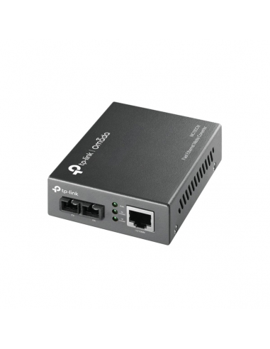 Convertidor de Medios TP-Link MC100CM 10/100 Mbps Multimodo SC – Fibra Óptica a Ethernet