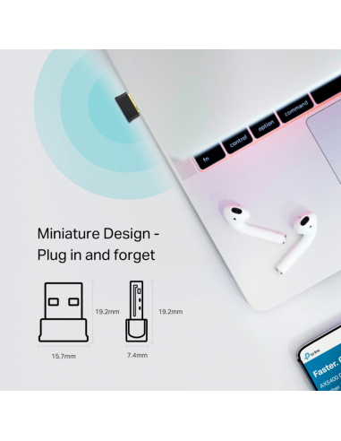 Adaptador USB TP-LINK TL-ARCHER T2UB - Wifi Bluetooth 2.0