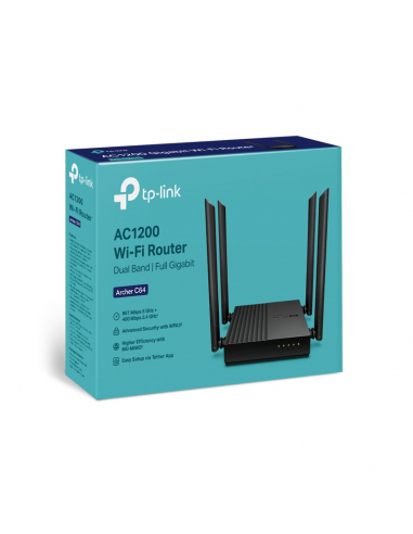 Router TP-LINK Archer C64 AC1200 - Wifi