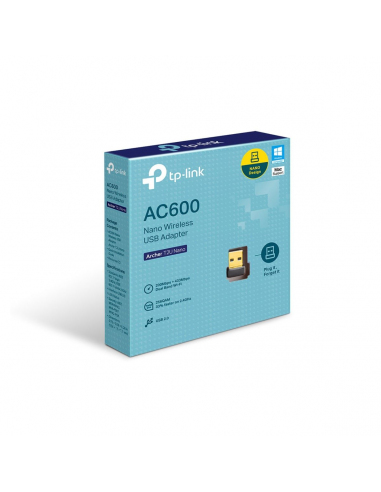 Adaptador USB TP-LINK ARCHER T2U Nano...