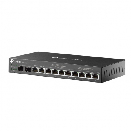 Router TP-LINK Omada ER7412-M2 - 12 Puertos WAN/LAN - 1 Puerto USB
