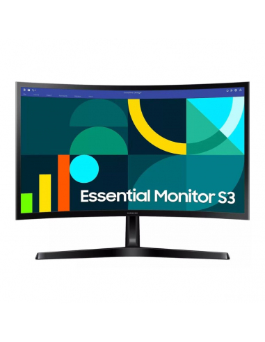 Monitor Samsung LS24D366GALX 24" Full HD Curvo