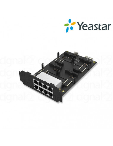 Placa de expansión Yeastar EX08 para 4 módulos SO/S2/O2/GSM p/S100/S300