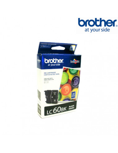 Cartucho de tinta Brother LC 60BK