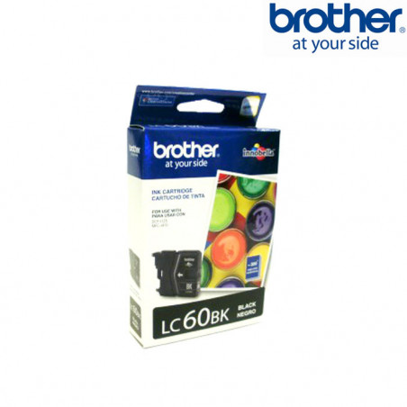 Cartucho de tinta Brother LC 60BK