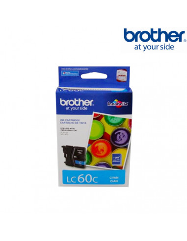 Cartucho de tinta Brother LC 60C Cyan