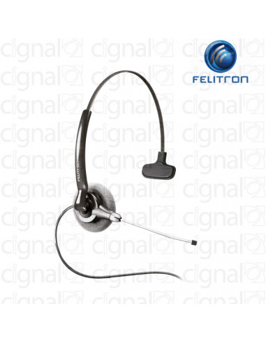 Headset Monoaulral Felitron Stile Top Due Compact Voip