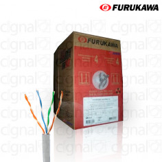 Bobina de Cable Furukawa UTP Cat. 6 interno Gris 2