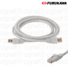 Patch Cord FURUKAWA 1,5mts CAT 6A Gris