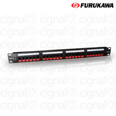 Patchera Furukawa 35030162 Multilan Categoria 6 24 puertos Rj45