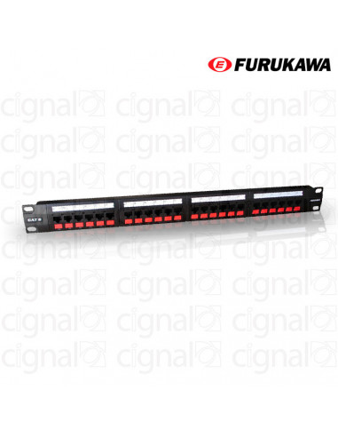 Patchera Furukawa 35030162 Multilan Categoria 6 24 puertos Rj45