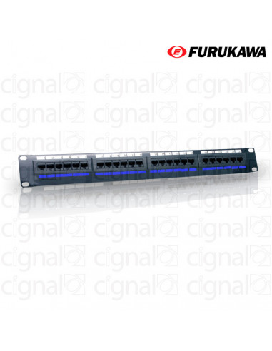 Patchera Furukawa Multilan Categoria 5e 24 puertos Rj45