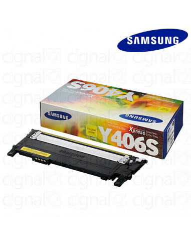 Cartucho Toner Samsung CLT-Y406S  AMARILLO