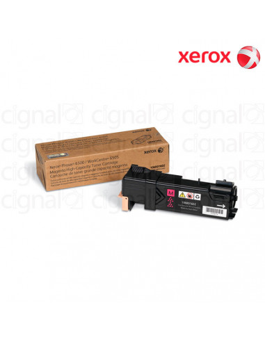 Cartucho Toner Xerox 106R01602 Magenta de Alta Capacidad