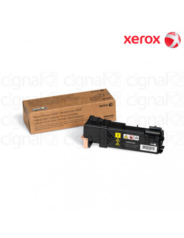 Cartucho Toner Xerox 106R01603 Amarillo de Alta capacidad