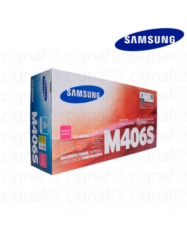 Cartucho Toner Samsung CLT-M406S  MAGENTA