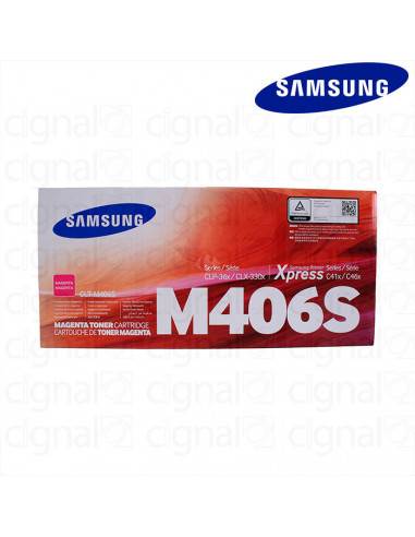 Cartucho Toner Samsung CLT-M406S  MAGENTA