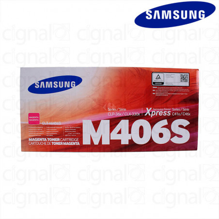 Cartucho Toner Samsung CLT-M406S  MAGENTA