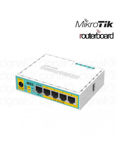 Router MikroTik RB750UPR2 HEX Poe Lite