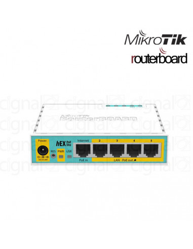 Router MikroTik RB750UPR2 HEX Poe Lite