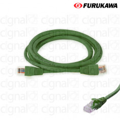 Patch Cord FURUKAWA 1,5mts CAT 5e Verde 2