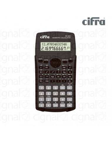 Calculadora Cientifica Cifra SC-820 Negra