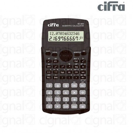 Calculadora Cientifica Cifra SC-820 Negra