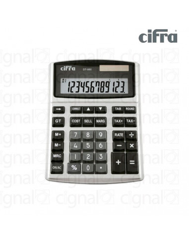 Calculadora de Escritorio Cifra DT-980CT