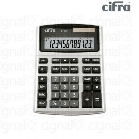 Calculadora de Escritorio Cifra DT-980CT