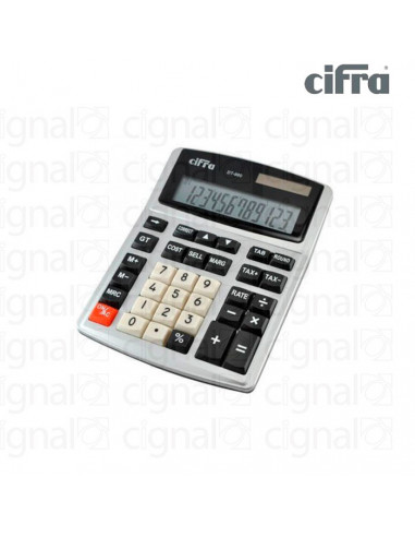 Calculadora de Escritorio Cifra DT-980CT