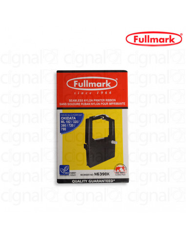 Cinta Fullmark N-639BK para impresoras  HASAR - OKI 182 192 320 321 390 391 420 421 490 491 720 721 790 791