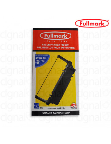 Cinta Fullmark N-641BK para impresoras  HASAR ML 441 / STAR SP700