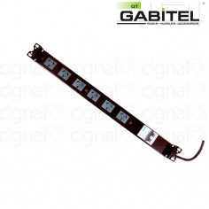 Canal de Tensión GABITEL T-6TNAC-1UCT 6 Tomas con Termica