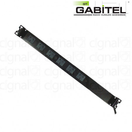Canal de Tensión GABITEL T-6TNAC-1U 6 Tomas