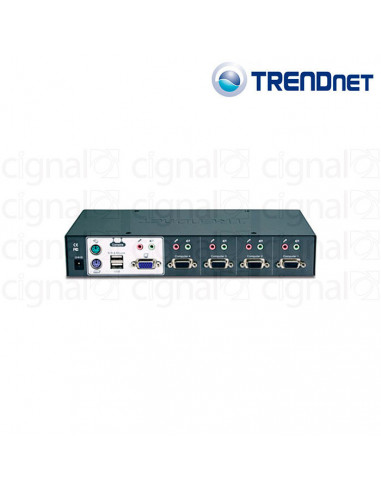 Switch KVM Trendnet TK-423K USB/PS2