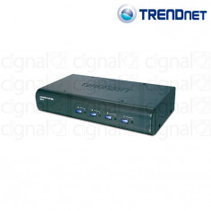 Switch KVM Trendnet TK-423K USB/PS2