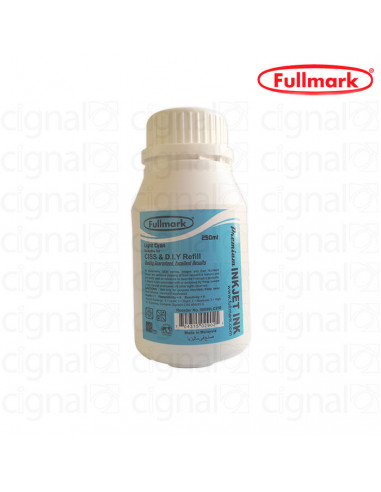 Tinta universal Fullmark BI098LC250, 250 ml color Cian Claro