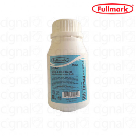 Tinta universal Fullmark BI098LC250, 250 ml color Cian Claro