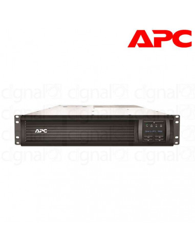 UPS Smart APC SMT3000RMI2U 3000 VA con pantalla LCD, USB 230V