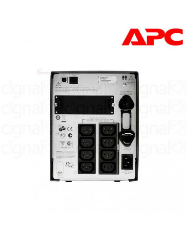 UPS Smart APC SMT1500i 1500VA con pantalla LCD, USB 230V UPS Smart APC SMT1500i 1500VA con pantalla LCD, USB 230V