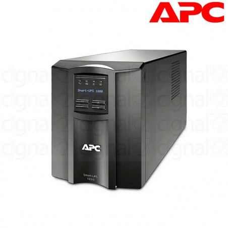 UPS Smart APC SMT1000i 1000VA con pantalla LCD, USB 230V UPS Smart APC SMT1000i 1000VA con pantalla LCD, USB 230V