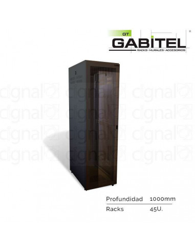 Rack Gabitel Evo 4 R-R-E4-45U1N de 45U Negro Rack Gabitel Evo 4 R-R-E4-45U1N de 45U Negro