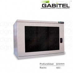 Rack Mural Gabitel M-CD-15U5B de 15U Compacto Beige