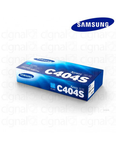 Cartucho Toner Samsung CLT-C404S Cian