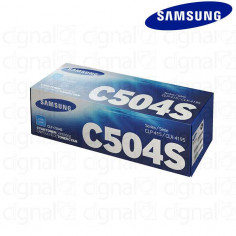 Cartucho Toner Samsung CLT-C504S Cian 2