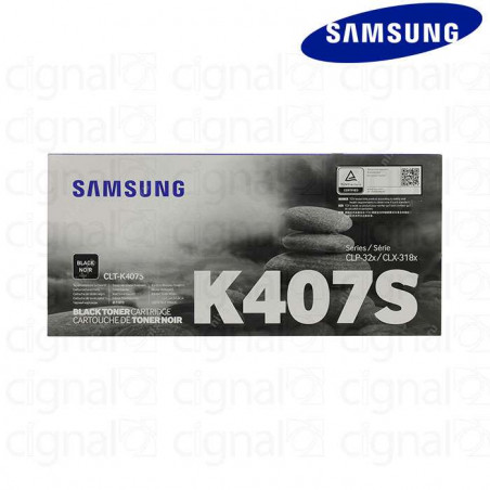 Cartucho Toner Samsung CLT-K407S Cian