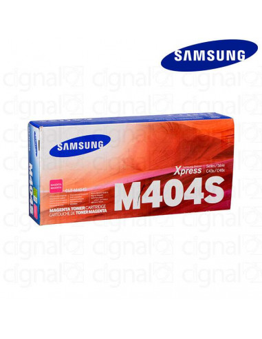 Cartucho Toner Samsung CLT-M404S Magenta