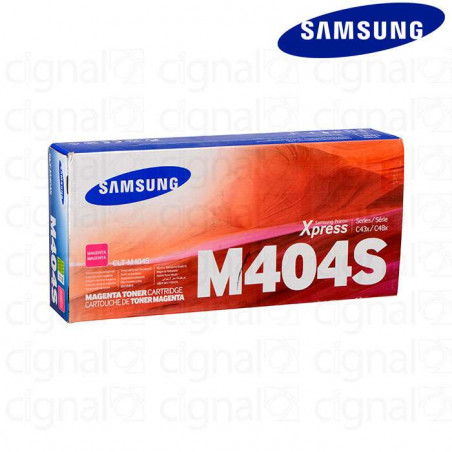 Cartucho Toner Samsung CLT-M404S Magenta