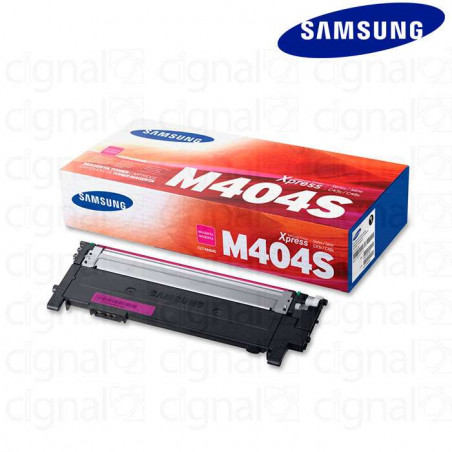 Cartucho Toner Samsung CLT-M404S Magenta