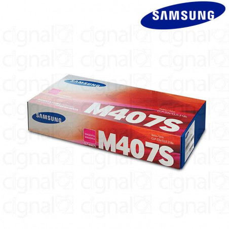 Cartucho Toner Samsung CLT-M407S Magenta